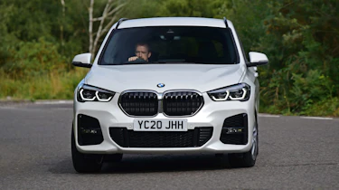 BMW X1 front cornering