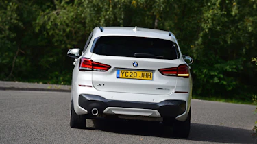 BMW X1 rear cornering