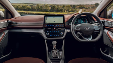 Hyundai Ioniq hybrid dashboard