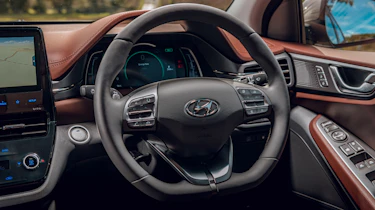 Hyundai Ioniq hybrid interior