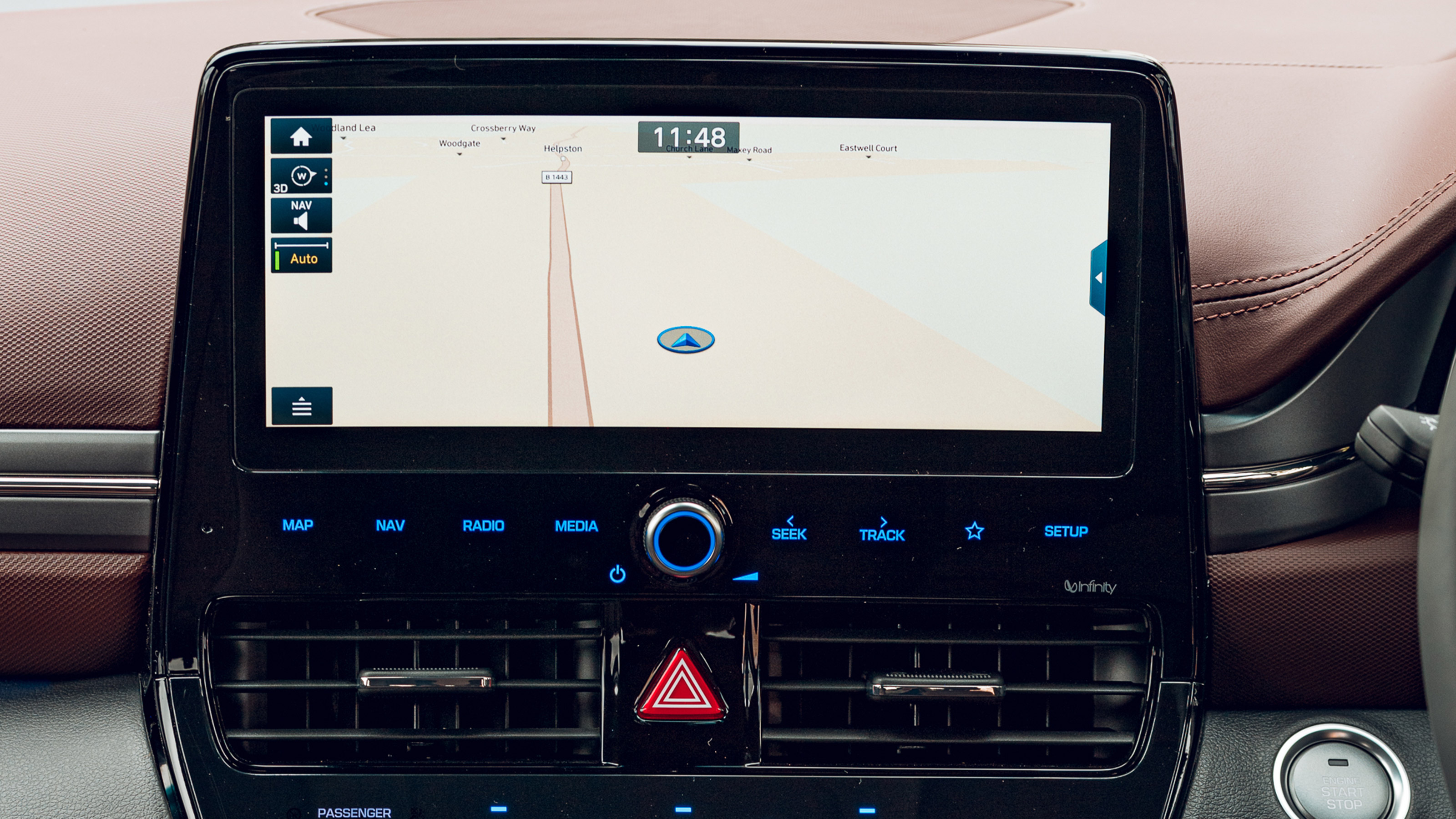Hyundai Ioniq hybrid screen