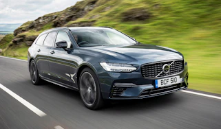 Volvo V90 Estate front 3/4
