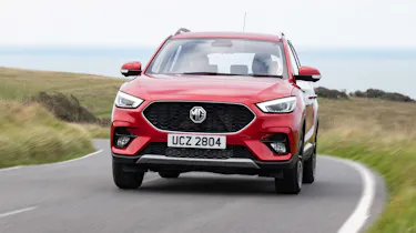 MG ZS - front cornering