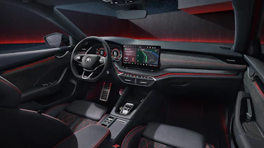 Skoda Octavia vRS facelift - interior