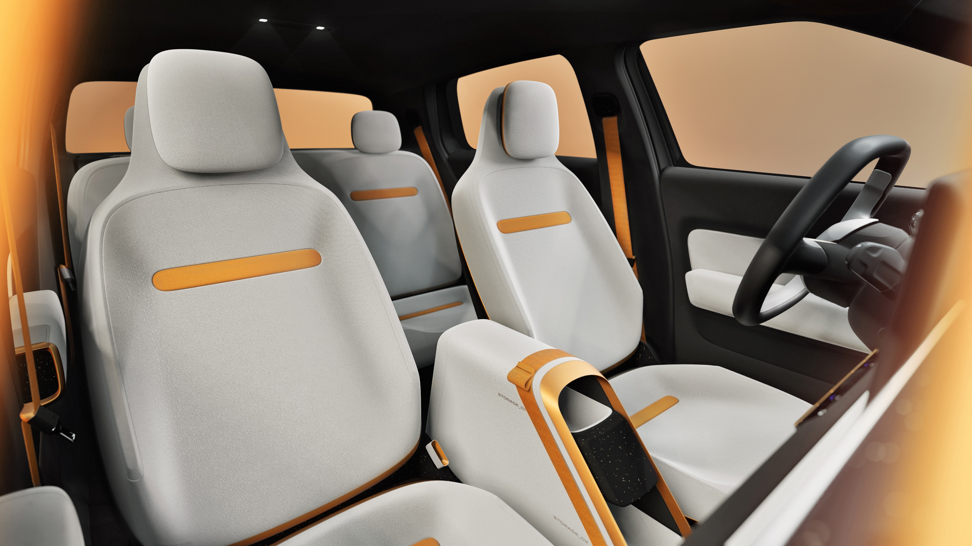 Volkswagen ID Every1 concept car - front seats 