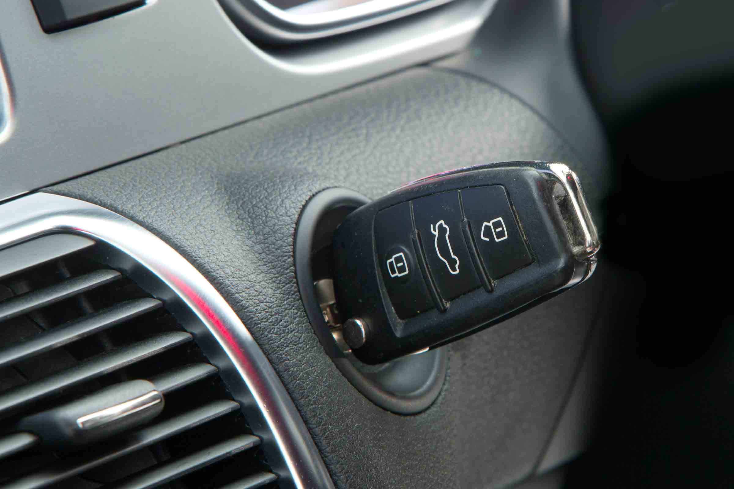 Key in ignition
