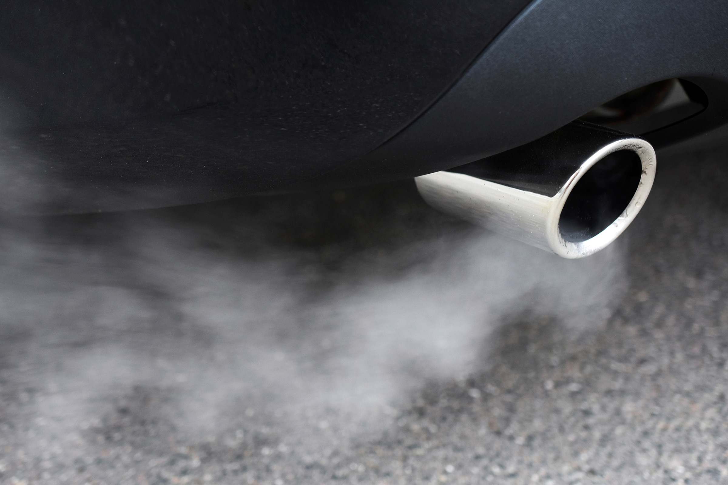 Exhaust smoke