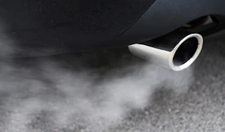 Exhaust smoke