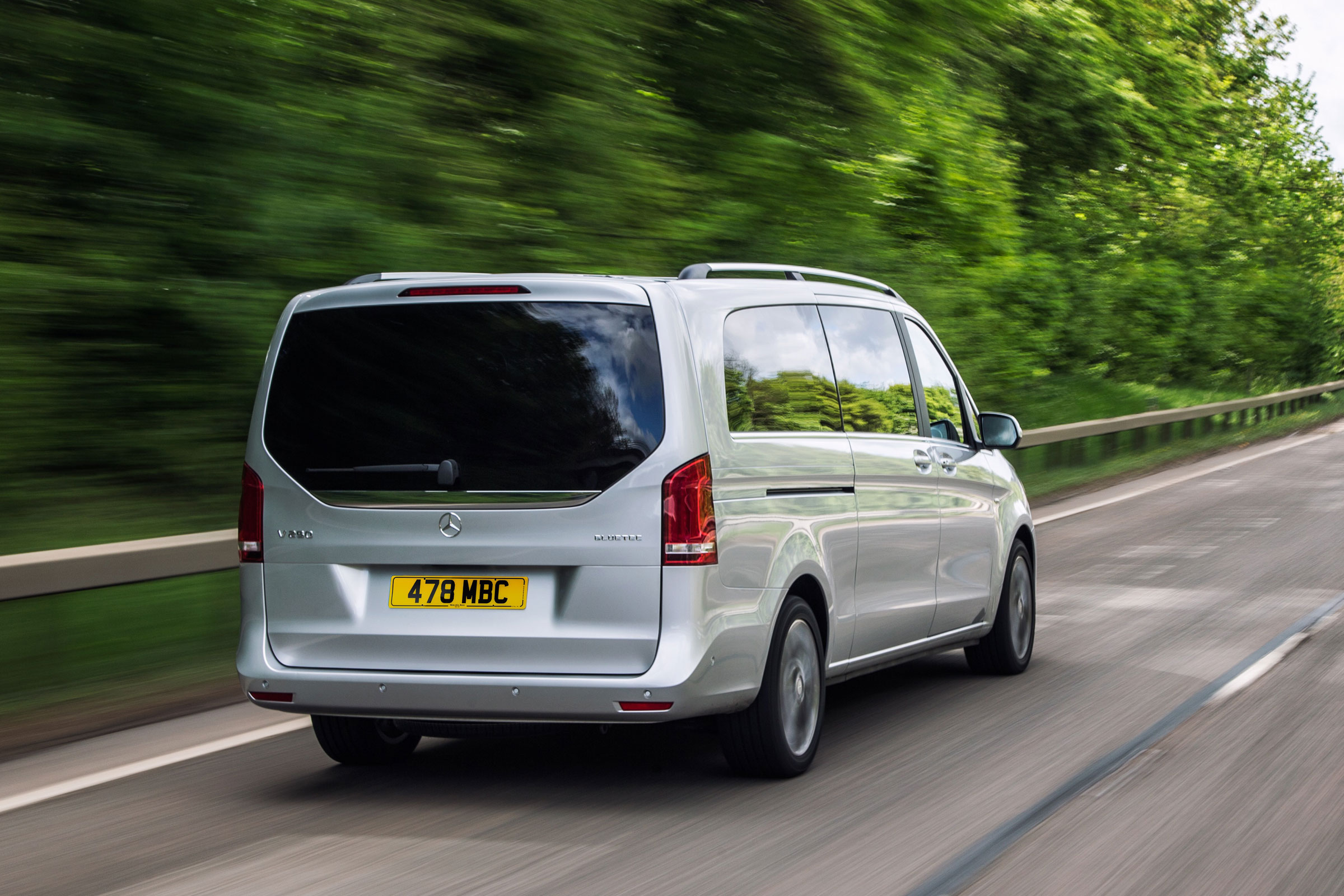 Mercedes V-Class - driving rear
