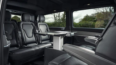 Mercedes V-Class - rear cabin