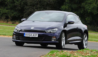 Volkswagen Scirocco - front cornering