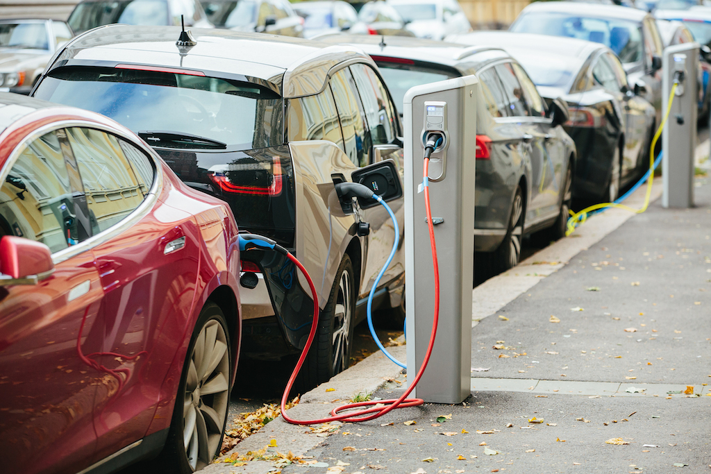 Electric car charging