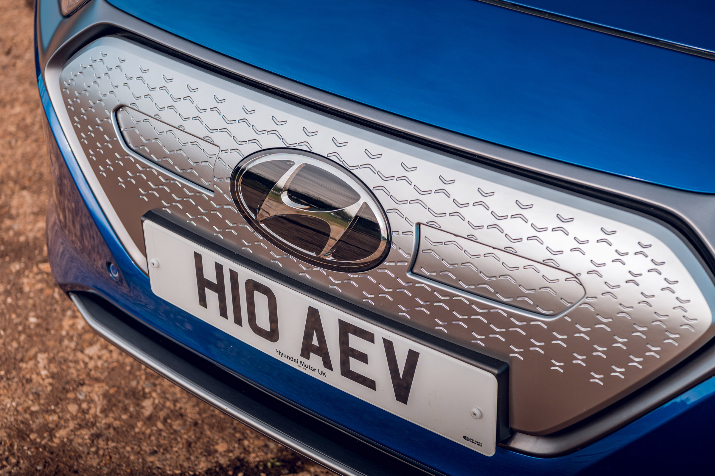 Hyundai Ioniq hybrid electric grille