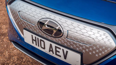 Hyundai Ioniq hybrid electric grille