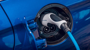 Hyundai Ioniq hybrid electric plug