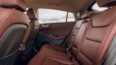 Hyundai Ioniq hybrid rear seats