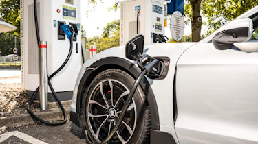 Porsche Taycan charging