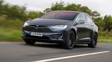 Tesla Model X - front tracking