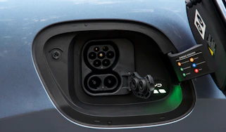 Charging flap