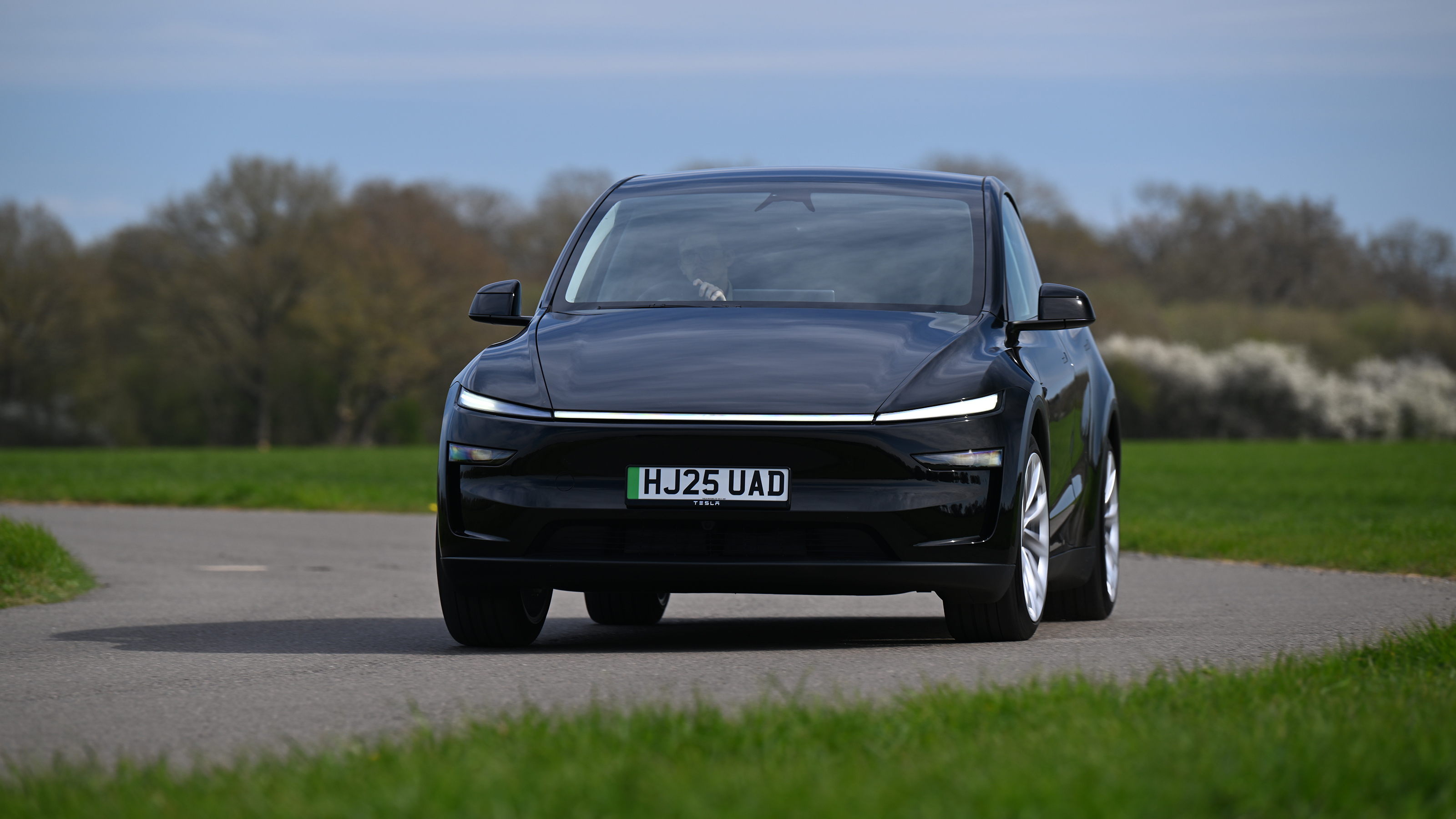 Tesla Model Y - front cornering