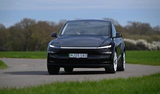 Tesla Model Y - front cornering