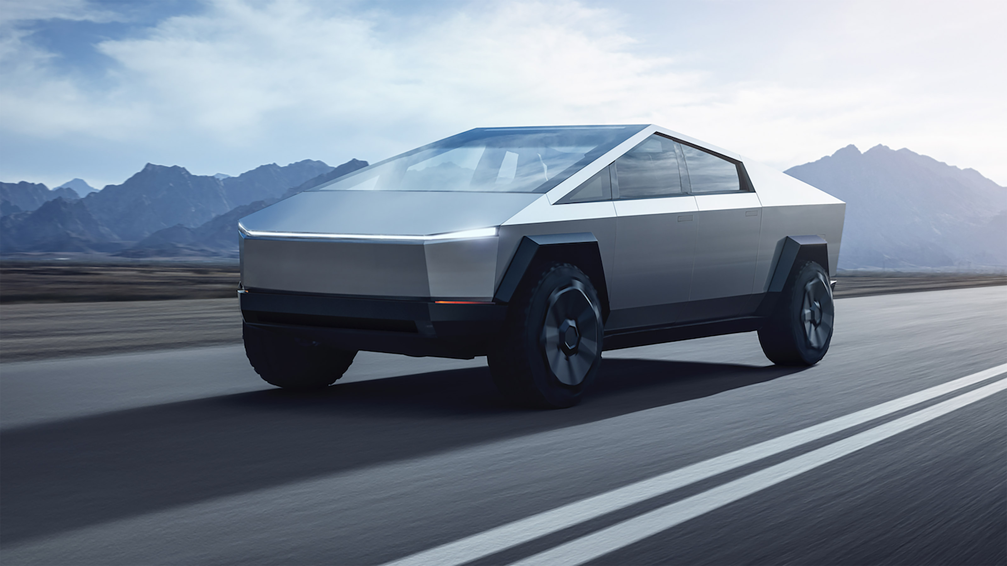 Tesla Cybertruck - front 