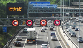 Motorway speed limit