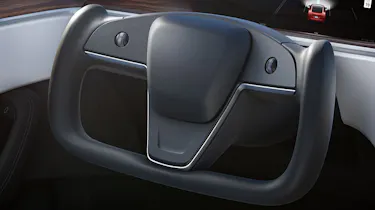 Tesla steering wheel