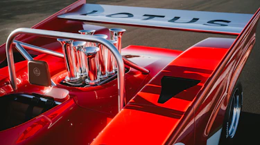Lotus Type 66 exhaust trumpets