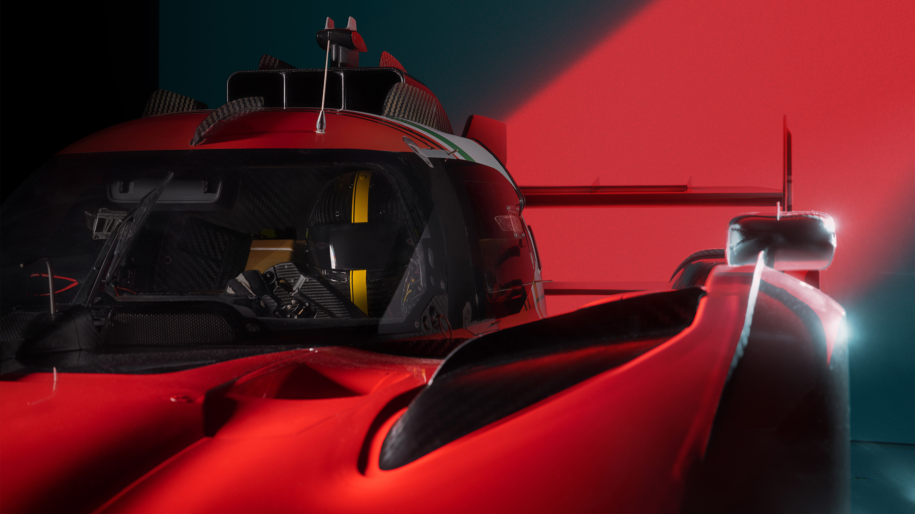 Ferrari 499P Modificata - aerodynamic scoop