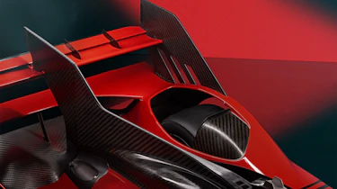 Ferrari 499P Modificata - rear wing