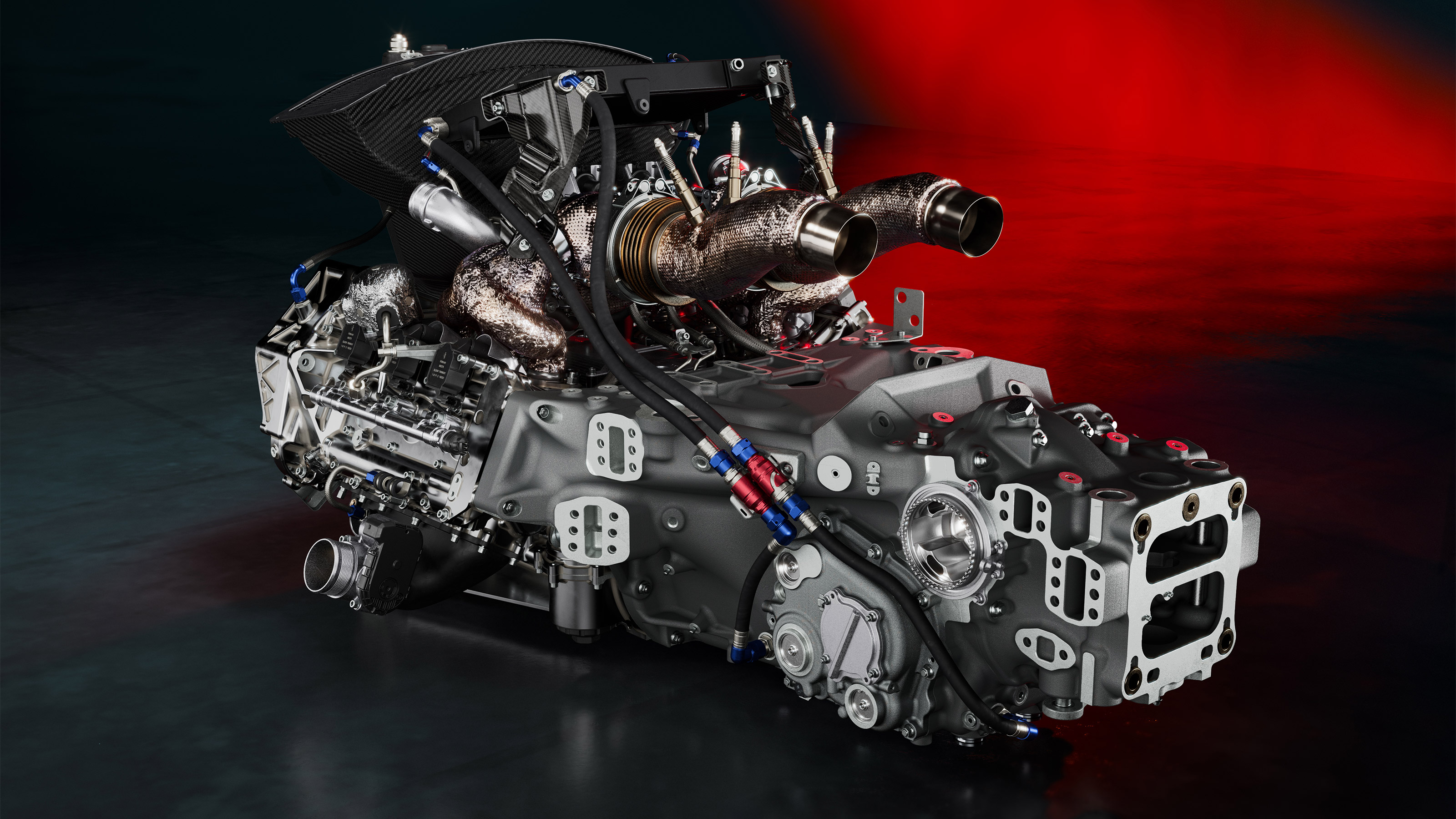 Ferrari 499P Modificata - engine