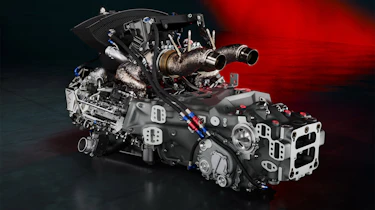 Ferrari 499P Modificata - engine