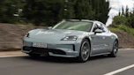 Porsche Taycan - front tracking
