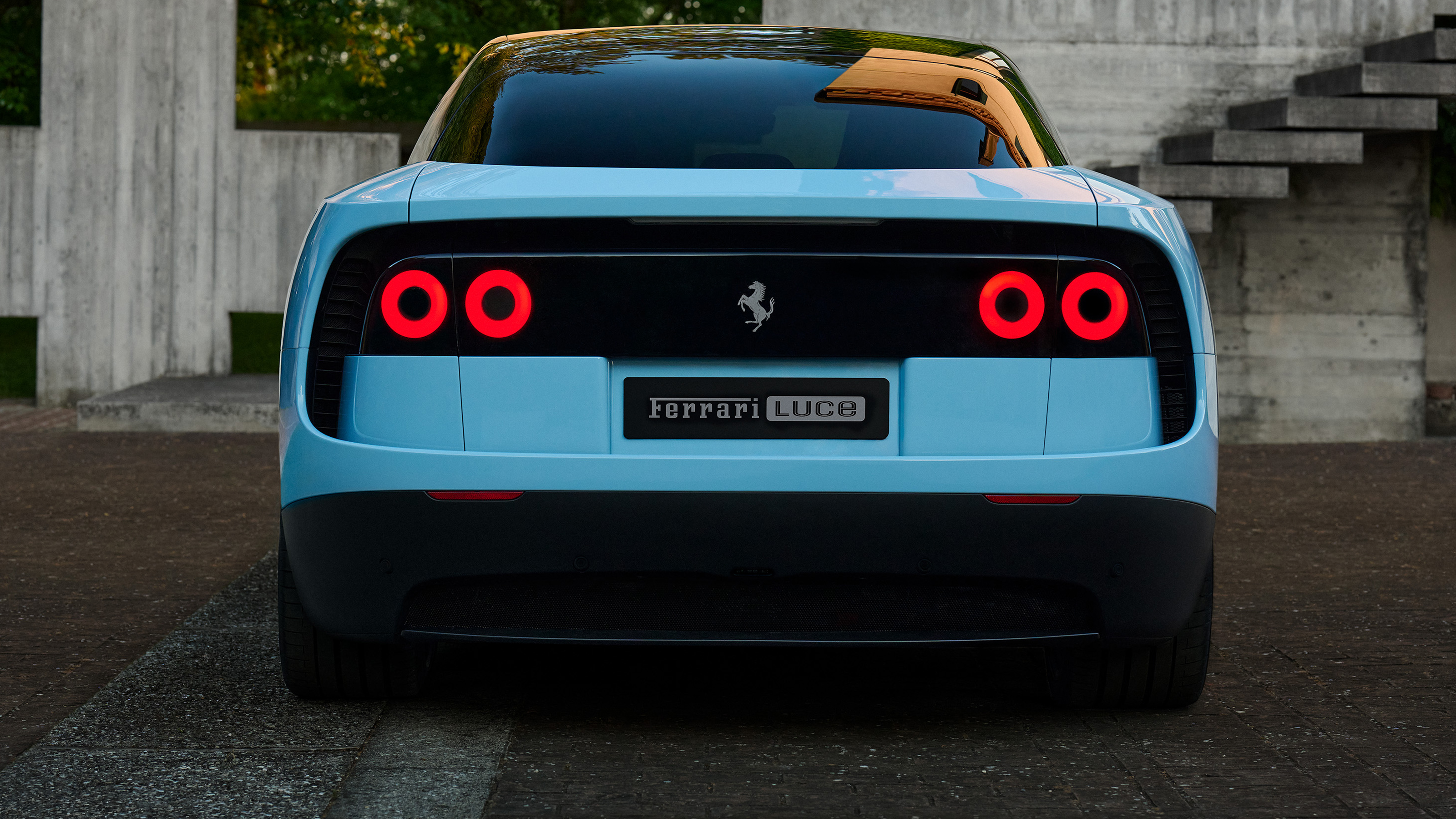 Ferrari Luce rear