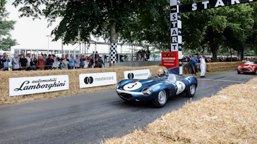 Goodwood Hillclimb - Jaguar D-Type