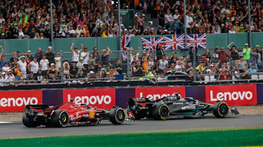 British Grand Prix - Ferrari and Mercedes